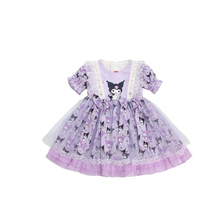 "Princess Floral Dress for One Year Old - Summer Style"