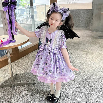 "Princess Floral Dress for One Year Old - Summer Style"