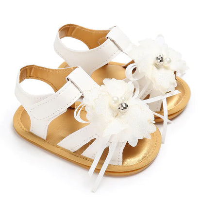 Summer New Cute Flower Sandals for Baby Girls