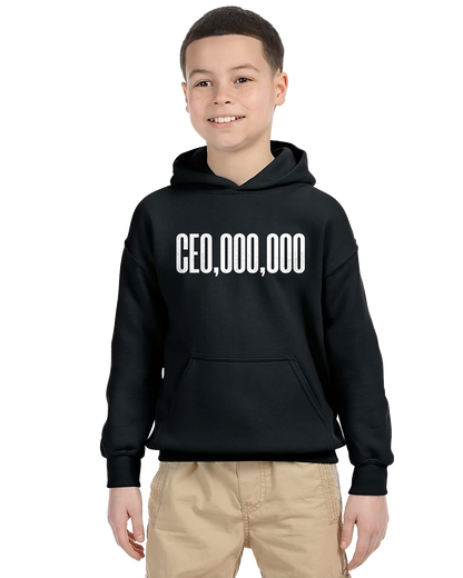 CEO,OOO,OOO  Unisex Kids Hoodie