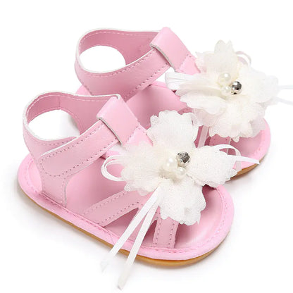 Summer New Cute Flower Sandals for Baby Girls