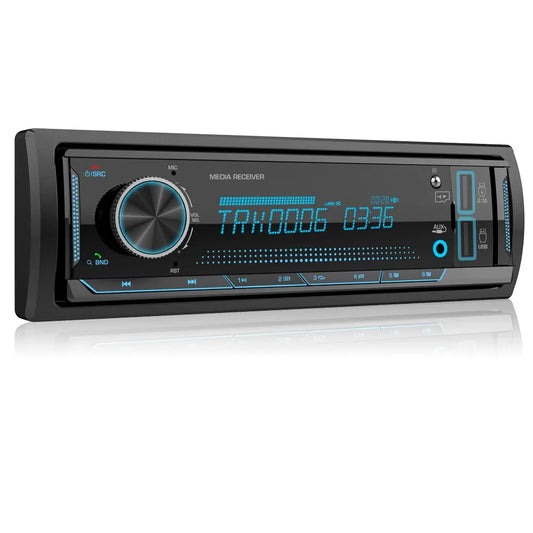 1 Din MP3 Car Radio Audio Stereo FM Aux Input Receiver SD TF USB 12V In-Dash Bluetooth Multimedia Auto Radio Player