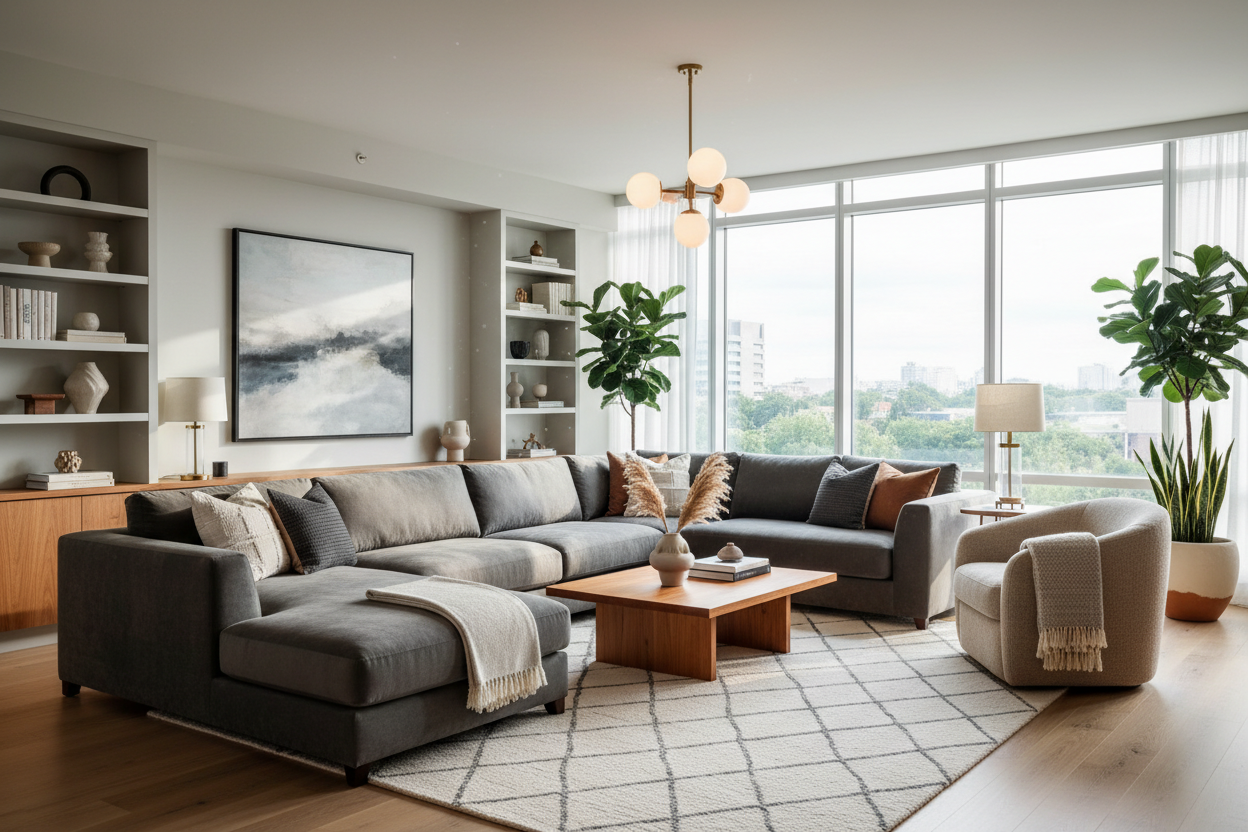 Add the entire living room