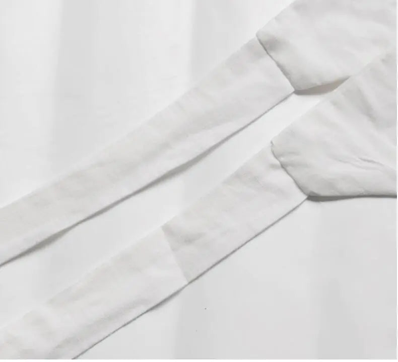 V-Neck Button Strapless Top for Spring and Summer