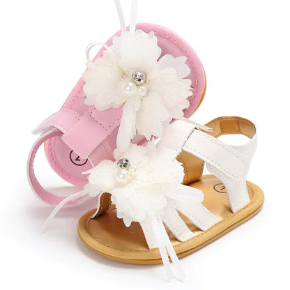 Summer New Cute Flower Sandals for Baby Girls