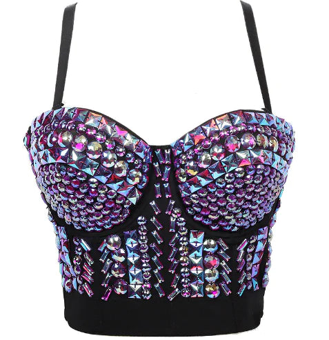 Solid Color Camisole Top and Strapless Top