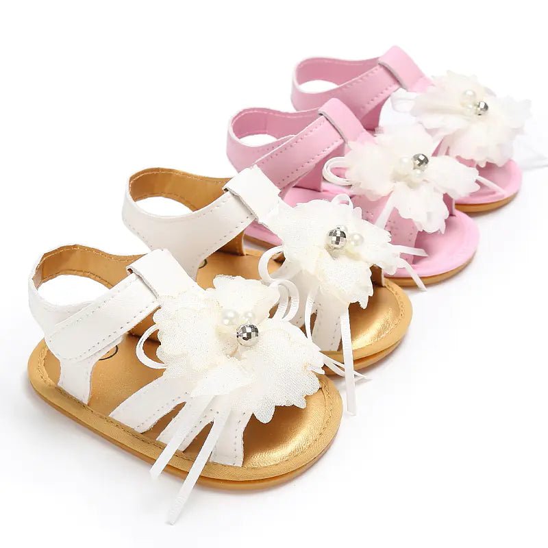 Summer New Cute Flower Sandals for Baby Girls