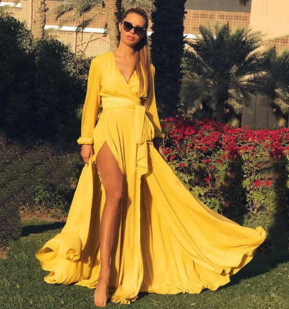 Fitted Dress with Ruffle Hem