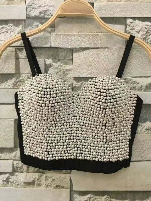 Solid Color Camisole Top and Strapless Top